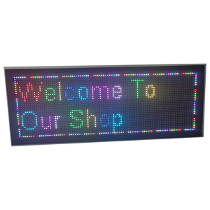 RGB Wifi Programable Desplazamiento LED Signo Tablero Imagen de mensajes de texto a todo color Pantalla de animación Pantalla enrollable electrónica - Product Image 5