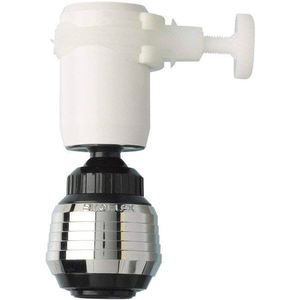 Aireador blanco ajustable con abrazadera y herramienta de torneado duradera conjunta - Product Image 2