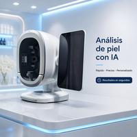 Analyseur de peau coréen AI, scanner facial 3D, lumière pulsée, Wifi, appareil d'analyse de la peau ABS pour la maison, le spa, le salon, la clinique