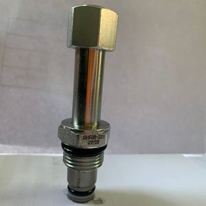 Vanne solénoïde DHF08-221, vanne de commande directionnelle à cartouche filetée hydraulique, deux voies, acier au carbone - Product Image 1