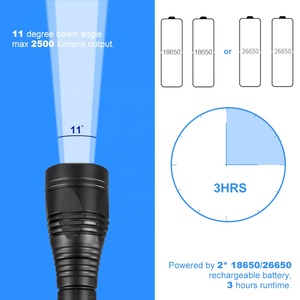 Mẫu Riêng Asafee Đèn Pin Lặn Có Bình Dưỡng Khí Mới XHP70.2 Đèn Pin Thợ Lặn Có Thể Sạc Lại Dưới Nước 150M LED Trọn Bộ - Product Image 3