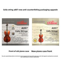 Alice A807 Cello Strings Set-Steel Aluminum Chromium Nickel Material