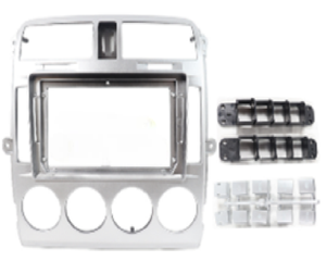 Panel de salpicadero de coche XTRONS y cables para KIA Carnival 2002-2006 9 pulgadas plateado - Product Image 1