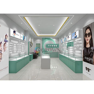 Retail Store case Design Sunglass Shop <strong>Pl</strong> Chain Irregular Spectacles showcase Retail Optical Shop OEM - Product Image 3