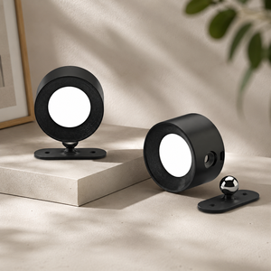 Lampe murale magnétique LED rechargeable, tactile, à intensité variable, rotative, lumière chaude, portable pour la lecture et la table de chevet - Product Image 1