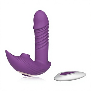 Body-Positive Wireless Remotr Control Vibrating 2 in 1 Functional <b>Remote</b> Control <b>Vibrator</b> Massager for Female - Product Image 3