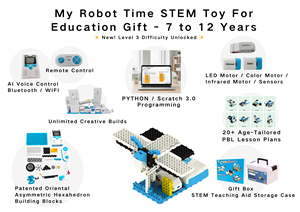 Robot de Codificación con IA My Robot Time <span class=keywords><strong>CodeSpark</strong></span> 3 Creator, Scratch 3.0, Python (7-12 Años), Juguete STEM con Conexión Wi-Fi, Venta al Por Mayor - Product Image 4