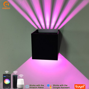 แอปมือถือ Smart Graffiti รุ่นล่าสุด ควบคุมไฟ LED สำหรับติดผนังภายนอกอาคาร ระเบียง ชานบ้าน กันน้ำ RGBW  ทำจากอะลูมิเนียม - Product Image 2