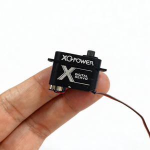 XQ-S1009D <span class=keywords><strong>Micro</strong></span> <span class=keywords><strong>Servo</strong></span> de <span class=keywords><strong>9g</strong></span>, 360 Grados, 3KG, 0.07 Segundos, 6V-7.4V, Motor <span class=keywords><strong>Servo</strong></span> sin Núcleo, Carcasa de Aluminio, <span class=keywords><strong>Servo</strong></span> RC para Cola de Helicóptero RC - Product Image 2
