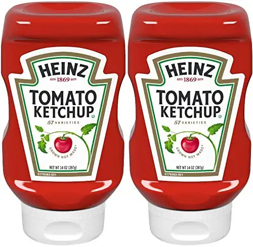 Heinz, ketçap, 14oz sıkılabilir şişe [2 paket]