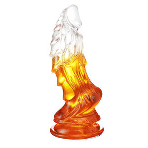 Frauen transparente Kirin Alien Zifferblatt zweifarbige <span class=keywords><strong>Dildo</strong></span> Soft Crystal Adult Masturbation Anal Expander Spielzeug - Product Image 6