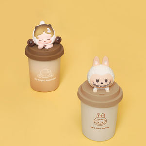 POPMART pour Mart Bubble Cute <span class=keywords><strong>Grain</strong></span> Coffee Factory Series Bougie en verre parfumée Boîte mystère <span class=keywords><strong>D</strong></span>écoration <span class=keywords><strong>d</strong></span>'intérieur Cadeau - Product Image 3