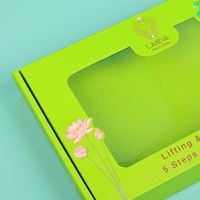 Boîtes cadeaux en carton recyclé de luxe, personnalisées avec logo imprimé, emballage de marque, boîte d'expédition avec fenêtre transparente en PVC et doublure en éponge