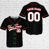 Jersey Baseball dengan Nama dan Nomor Tim yang Dipersonalisasi, Kaos Jersey Baseball Kustom untuk Penggemar Baseball Pecinta Baseball