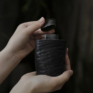 กล่องดีบุกทรงกรวยเก็บชาแบบสุญญากาศสำหรับโกดังเก็บชา - Product Image 4