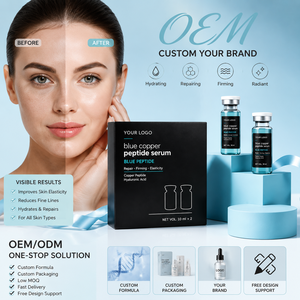 Suero de Péptidos de Cobre Azul Personalizado OEM – Suero Facial Hidratante de Marca Privada - Product Image 1