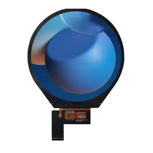 2023 KH Touch Screen Switch Round Oled 2.1" Display Knob I2c Circular Rotary Knob Lcd