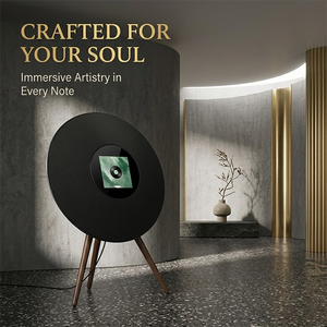 Haut-parleur minimaliste haut de gamme version 5.4 avec effets dynamiques qui améliorent la musique grâce à des effets visuels uniques par morceau. Qualité sonore HiFi - Product Image 2