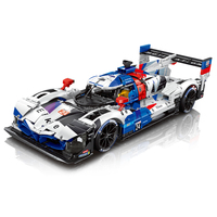 Y18082 Voiture de sport V8 3507 pièces, modèle de voiture de course, kits de blocs de construction, super voiture de course, briques MOC, jouets créatifs, cadeau de Noël pour enfant