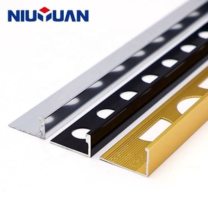 NIUYUAN Garniture de <span class=keywords><strong>carrelage</strong></span> en aluminium à angle en L au design moderne pour la <span class=keywords><strong>d</strong></span>écoration intérieure - Product Image 6