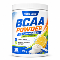 Prix de gros OEM/ODM pour les fabricants de suppléments en poudre BCAA, poudre BCAA avec vitamines pour booster l'énergie