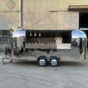 รถขายอาหารเคลื่อนที่ สแตนเลสอเนกประสงค์ พร้อมครัวครบชุดสำหรับขายอาหารว่าง - Product Image 4