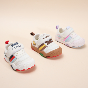 Scarpe Casual per Bambini di Tendenza, Sneakers Sportive Bicolore con Suola Sottile e Comoda per Bambini Piccoli - Product Image 3