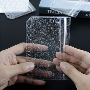 Папки-органайзеры A5, A6, A7: 2 кармана из блестящего ПВХ, 1 карман на молнии, 1 карман с боковым открытием для денег - Product Image 5