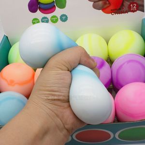 Xiaotaoqi Pallina Antistress in TPR Ecologica, Giocattolo Morbido in Due Colori Misti, Palla Squeezable in PVA, Regalo per Bambini 5-7 Anni - Product Image 3