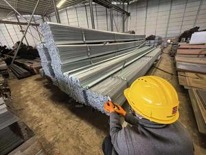 Prix des profilés en acier galvanisé 2x2, barres angulaires en acier, profilés en acier, tailles et prix des angles en acier métallique - Product Image 4