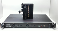 Câble d'alimentation SMPTE 500 m PoE Ethernet 2 interphones Convertisseur/Extenseur de fibre optique EFP
