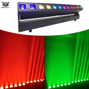 Haute qualité hôte vente 12 pièces 40W RGBW 4in1 LED matrice Pixel faisceau tête mobile barre lumière avec Zoom lumière de scène pour fête Bar <span class=keywords><strong>Disco</strong></span> - Product Image 3