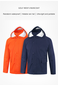 Veste de pluie compressible Veste imperméable légère pour homme Imperméable - Product Image 5
