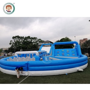Chine <span class=keywords><strong>géant</strong></span> 5k Gonflable Jeu Adulte équipement <span class=keywords><strong>De</strong></span> Parcours d'obstacles Gonflable pour l'événement - Product Image 5