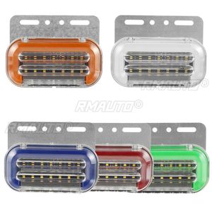 ไฟเลี้ยวข้างรถยนต์ 12 ชิ้น 24V 31 LED ไฟสัญญาณภายนอกรถยนต์ ไฟเตือนท้ายรถ 5 สี สำหรับรถพ่วง รถบรรทุก - Product Image 4