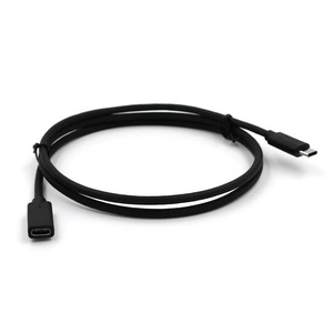 สายต่อขยาย USB3.1 ประเภท C ชาย-หญิง สีดำ ตัวนำทองแดง หุ้มด้วย PVC สำหรับการชาร์จและถ่ายโอนข้อมูลของสวิตช์ - Product Image 4