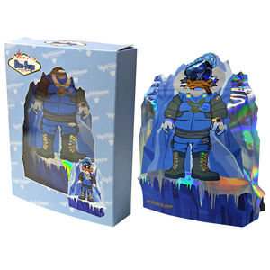 Bolsas de Mylar con Cierre para Flores Secas, 3.5g 7g 14g 28g, Diseño Holográfico, Ventana Transparente, en Existencia - Product Image 4