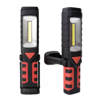 Lampes de travail LED mécaniques rechargeables automobiles Wason, vente flash, outils flexibles, lampe de grille, lampes de poche avec base magnétique