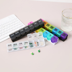 <span class=keywords><strong>Pill</strong></span> lưu trữ trường hợp giá thấp hẹn giờ hộp thuốc làm bằng bền PP nhựa <span class=keywords><strong>Pill</strong></span> <span class=keywords><strong>Box</strong></span> trong túi OPP - Product Image 3