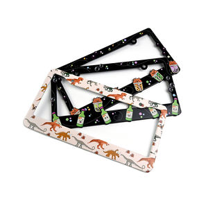 Bon marché Vente en gros Cadres de <span class=keywords><strong>plaque</strong></span> d'<span class=keywords><strong>immatriculation</strong></span> vierges réutilisables écologiques Support de <span class=keywords><strong>plaque</strong></span> de voiture <span class=keywords><strong>avec</strong></span> <span class=keywords><strong>logo</strong></span> personnalisé - Product Image 1