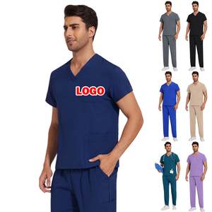 Ensemble de blouses médicales légères, respirantes et douces, personnalisables avec logo, vente en gros, pour femmes et hommes, uniformes d'hôpital - Product Image 1