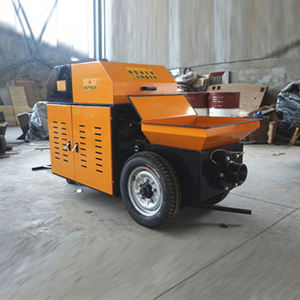 Bomba de Concreto Portátil Mini Personalizable ZLIN con Motor Diésel, Productividad de 20 M/H, Alcance Vertical de 80 m para Transporte de Concreto a Pequeña Escala - Product Image 2