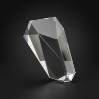 Prisme d'Abbe en verre optique K9 de haute précision, déviation de faisceau à 90° / inversion d'image, revêtement personnalisable pour jumelles optiques