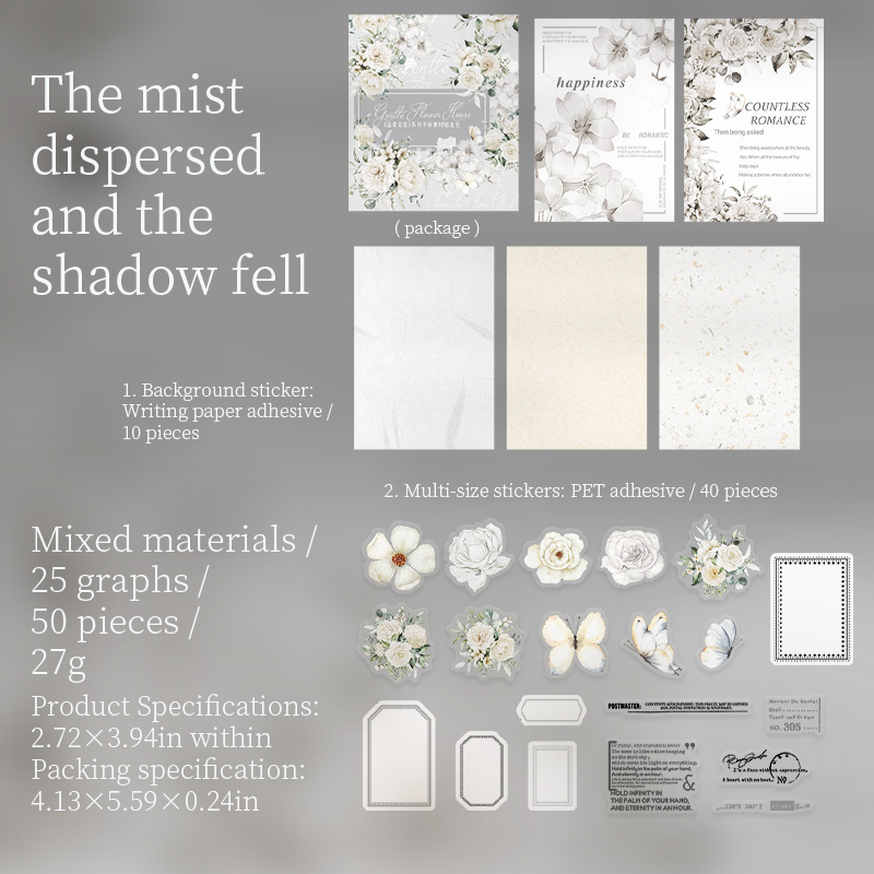 D ombra nebbiosa cade