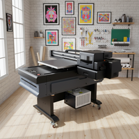 Printer UV Flatbed 6090 Terlaris 1440dpi Mesin Cetak Digital UV LED untuk Bisnis Rumahan