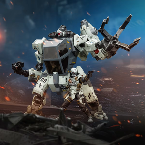 Dark Source War <span class=keywords><strong>Star</strong></span> - North 09 Assault Attack Mecha <span class=keywords><strong>Action</strong></span> Figure - Modello da Esposizione per Scrivania - Product Image 1