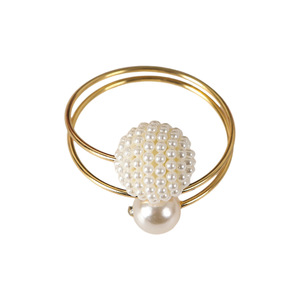 Anillo de Servilleta de Aleación de Zinc con Diseño Floral, Estilo Americano, Resistente, para Decoración de Mesa en Bodas y Fiestas, Venta al Por Mayor, Personalizable - Product Image 2