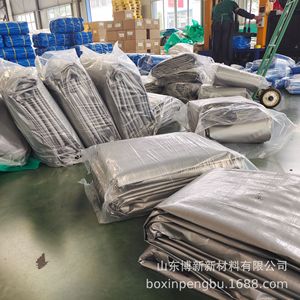 Boxin Double Silver Tarpaulin Waterproof Sunproof For Car Truck Cover Industrial Use - Product Image 4