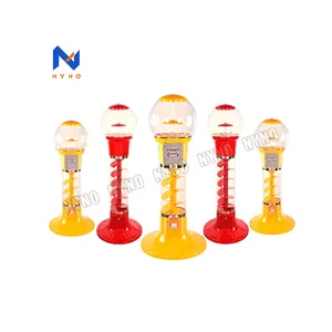 Fabriek Groothandel Grote Spirl Capsule Speelgoed Gacha Automaat Gumball Candy Bouncy Ball Flipperkast Machine