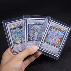 Toploaders scellés sans fermeture, en plastique rigide transparent pour la protection des cartes à collectionner - Product Image 1